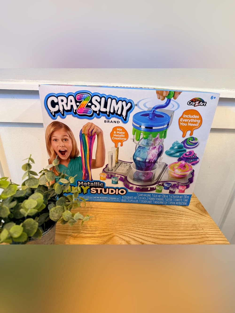 🌿2/$25 • Cra-Z-Art Cra-Z-Slimy Multicolor Metallic Slime Studio